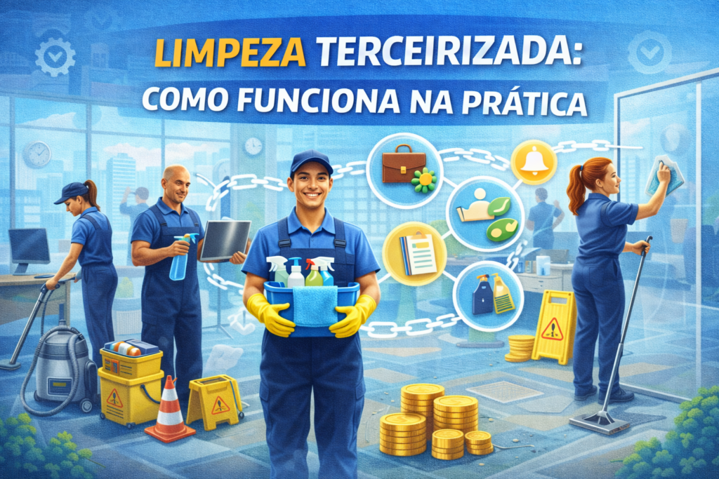 Limpeza terceirizada