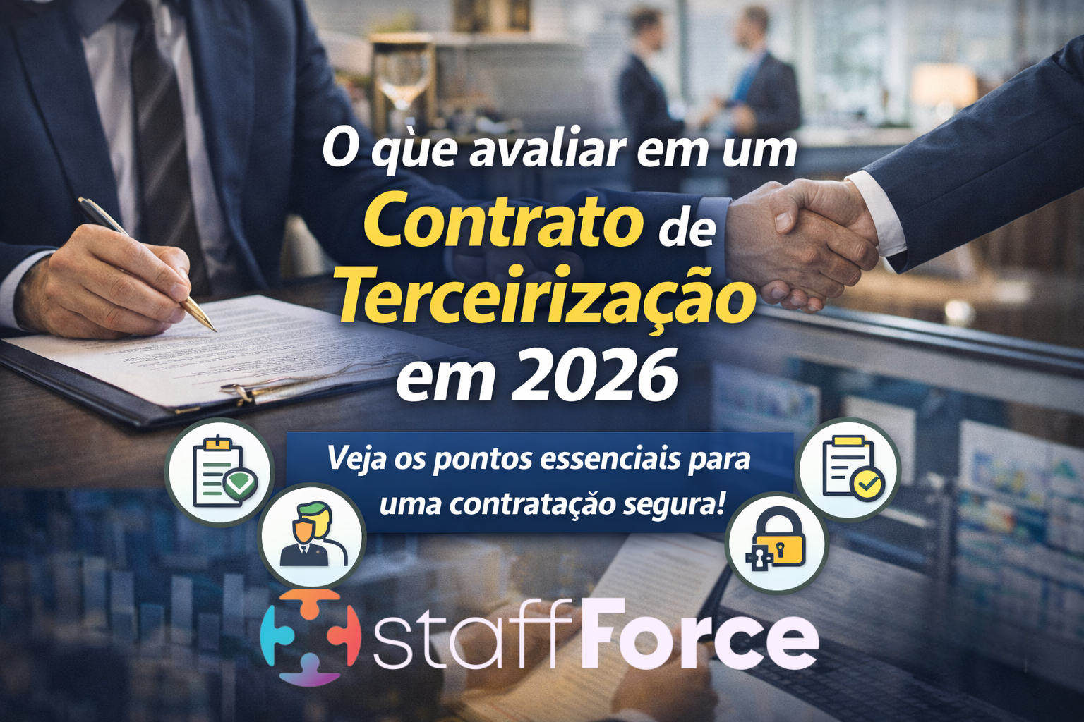 O que avaliar em um contrato de terceirização em 2026